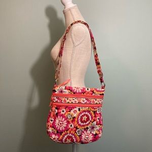 Vera Bradley 
Coral Cloth Bag
Multiple pockets